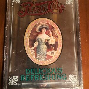 Pepsi Cola Vintage Style Sign NWT